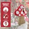 Mushroom Themed Pinata, Red & Brown Color with White Dots, Elevate Your Woodland Birthday Celebration with Vibrant Supplies and Eye Catching Decoration, Forest Party Favor